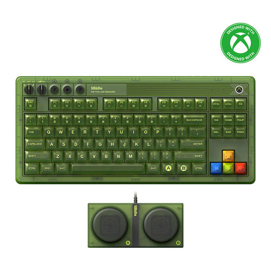 8BitDo Retro 87 Mechanical Keyboard - Xbox Edition image 1